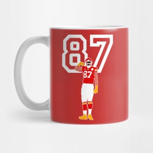 Travis Kelce 87 KC Chiefs Mug